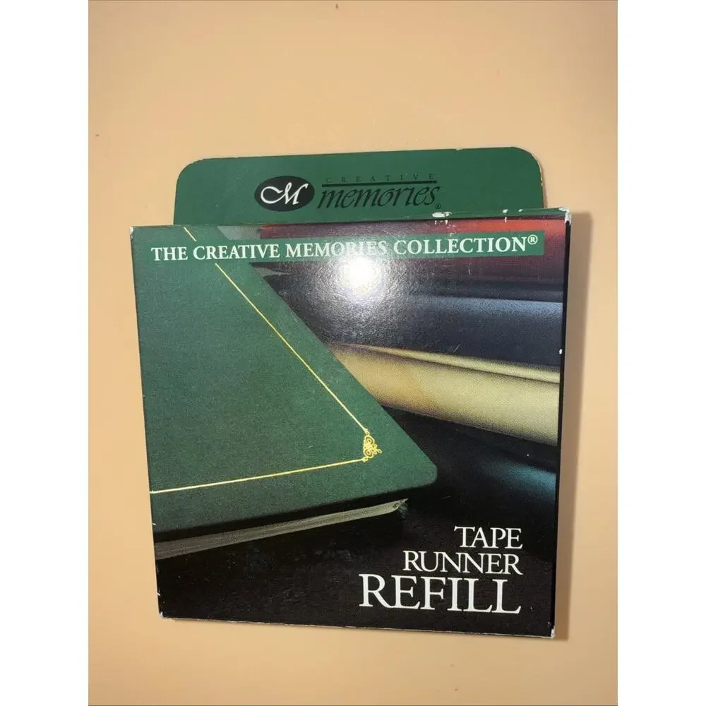 Creative Memories Tape Runner Refill 33 Feet Double Sided Adhesive, New in Box